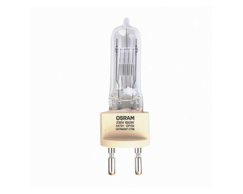OSRAM 64721/CP39 - лампа галоген. 230 В/650 Вт, G22, ресурс 100 часов