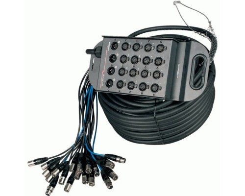 PROEL TN3208LU50 - мультикор, 32вх,8вых, 50м.