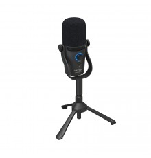 BEHRINGER D2 PODCAST PRO - динамический микрофон с большой диафрагмой, в комплекте настольный штатив