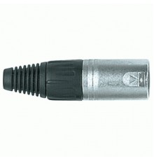 PROEL XLR3MV - разъем XLR 3Р, папа, кабельный, корпус металл / пластик