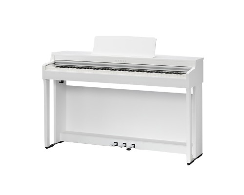 KAWAI CN201 W - цифровое пианино, банкетка, механика Responsive Hammer III, 88 клавиш, цвет белый