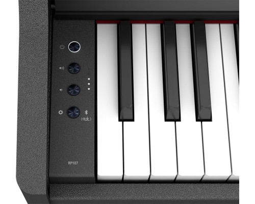 ROLAND RP107 BKX - цифровое фортепиано, 88 кл. PHA-4 Standard, 256 полифония, цвет черный