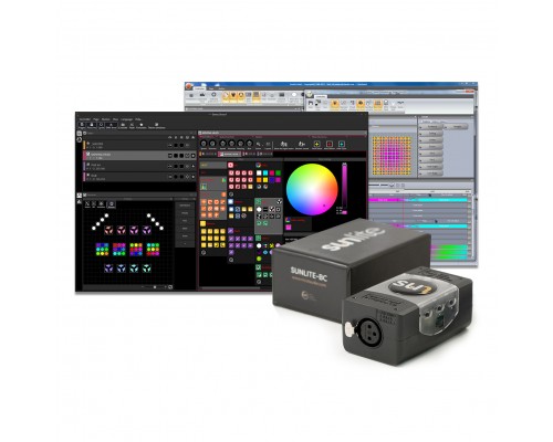 SUNLITE - BC - DMX интерфейс, 512 DMX каналов, USB type C, Art-Net (опционально), SUT