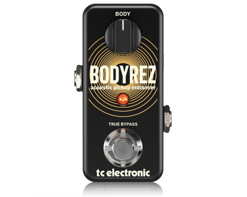 TC ELECTRONIC BODYREZ ACOUSTIC PICKUP ENHANCER - гитарная педаль энхансер для акустической гитары