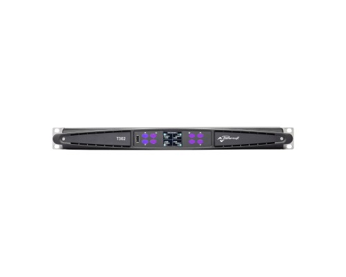 POWERSOFT T302 - двухканальный усилитель мощности, 1200 Вт на 8Ом, 1500 Вт на 4Ома, 1500 Вт на 2Ома