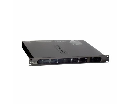 INVOTONE D150.8 - восьмиканальный усилитель мощности класса D, 150 Вт на 4 Ома, 80 Вт на 8 Ом