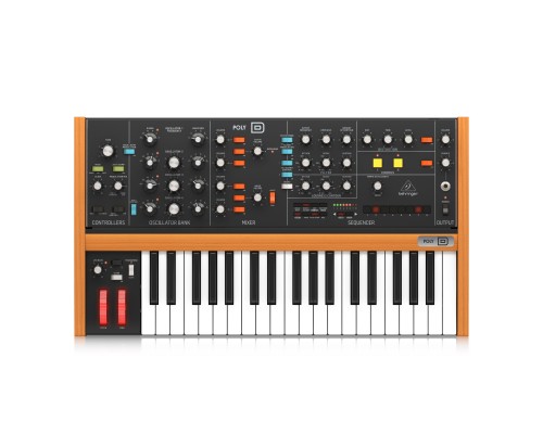 BEHRINGER POLY D - аналоговый 4-х голосный полифонический синтезатор