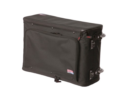 GATOR GR-RACKBAG-2UW - сумка рэковая, стальные рельсы, 2U, на колёсах