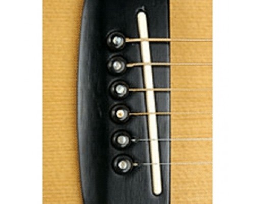 PLANET WAVES PWPS10 - набор: держатель струны для акустических гитар (7 шт) + держатель для ремня, ц