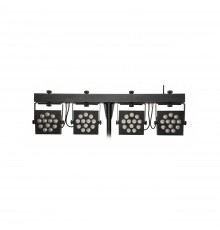 INVOLIGHT MLS HEX48 - светодиодный прожектор RGBWA/UV 12х12 Вт, кейс, ножной и ИК ДУ- пульт