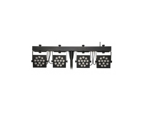 INVOLIGHT MLS HEX48 - светодиодный прожектор RGBWA/UV 12х12 Вт, кейс, ножной и ИК ДУ- пульт