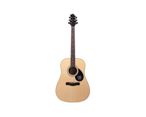 GREG BENNETT GD-200S N - акустическая гитара, дредноут, корпус ель, цвет натуральный