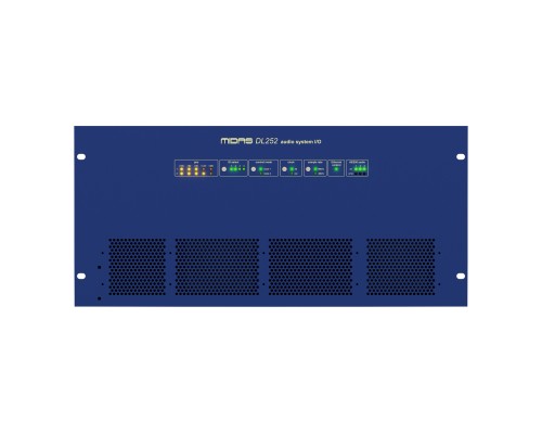 MIDAS DL252 - стейдж-бокс, 16 мик/лин входа, 48 лин выходов XLR, 48-96 кГц, 3 x AES50, 2БП, 5U