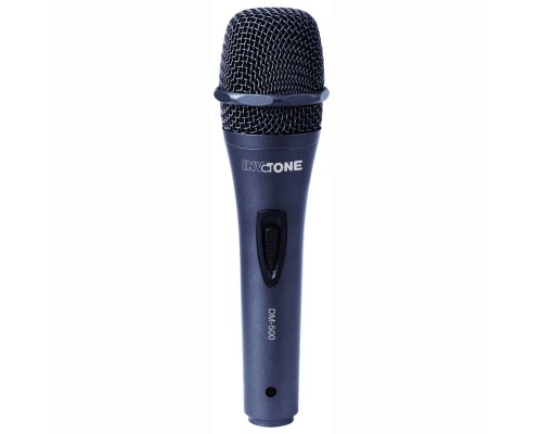 INVOTONE DM500 - микрофон динамический кардиоидный 60…16000 Гц, -50 дБ, 600 Ом, выкл. 6 м кабель.