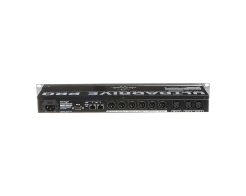 BEHRINGER DCX2496 - процессор, 3 ан.входа (1-AES/EBU),6 аналог.выхода,24-бит/96 кГц АЦ и ЦА преобр.