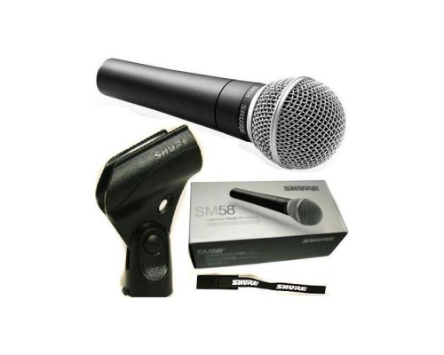 SHURE SM58S - вокальный микрофон (50-15000Hz) с выключателем