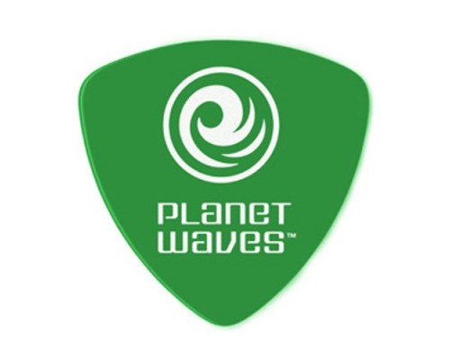 PLANET WAVES 2DGN4-10 - медиатор (10шт), зелёный, 0,85мм