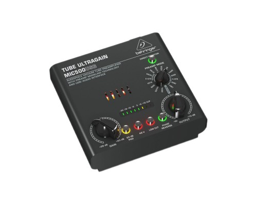 BEHRINGER MIC500USB - микрофонный/инструментальный предусилитель