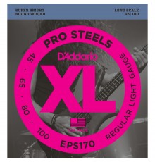 D'ADDARIO EPS170 - струны для БАС-гитары, ProSteels/Long, 45-100