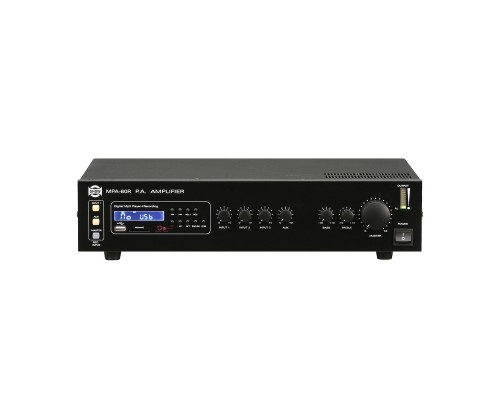 SHOW MPA-60R - трансляц. система 60 Вт,25/70/100 В, MP3-плеер