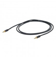 PROEL CHLP175LU15 - сценический кабель, 3.5 джек стерео <-> 3.5 джек стерео, длина 1,5м