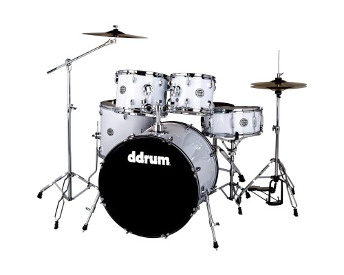 DDRUM D2 522 WHT - ударная установка , цвет White , 10'-12'-16'-22', 14х6.5'