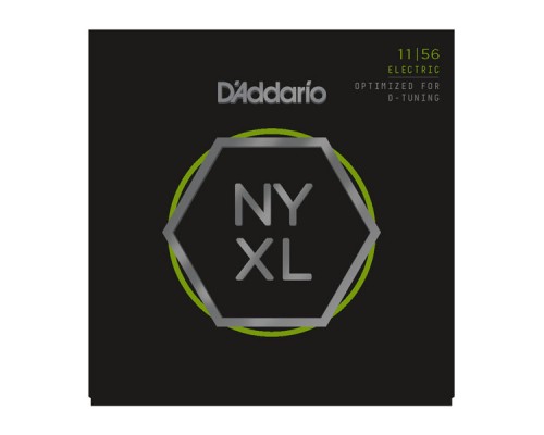 D'ADDARIO NYXL1156 - струны для электрогитары, никель, 11-56