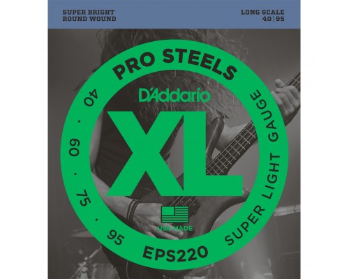 D'ADDARIO EPS220 - струны для БАС-гитары, Long, 40-95