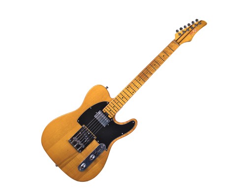 REDHILL TLX400 NA - электрогитара, Telecaster, H-S, ясень/клен+махагон, цвет натуральный