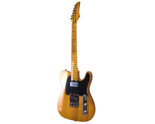 REDHILL TLX400 NA - электрогитара, Telecaster, H-S, ясень/клен+махагон, цвет натуральный