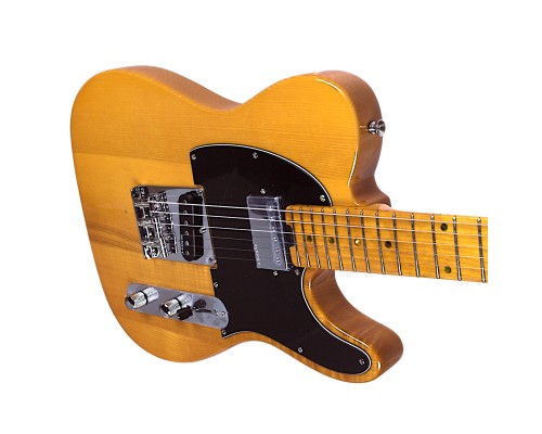 REDHILL TLX400 NA - электрогитара, Telecaster, H-S, ясень/клен+махагон, цвет натуральный