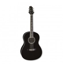 GREG BENNETT ST9-1 BK - акустическая гитара, размер 3/4, мензура 23 1/4', нато, цвет черный