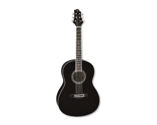 GREG BENNETT ST9-1 BK - акустическая гитара, размер 3/4, мензура 23 1/4', нато, цвет черный