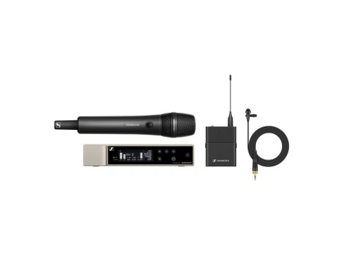 SENNHEISER EW-D ME2/835-S SET (S7-10) - цифр. радиосистема с ручн. микр. и поясн. передатч. с петлич