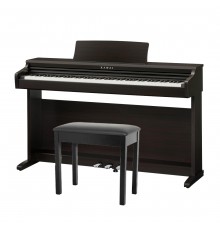 KAWAI KDP120 R - цифровое пианино, банкетка, механика RHC II, 88 клавиш, цвет палисандр