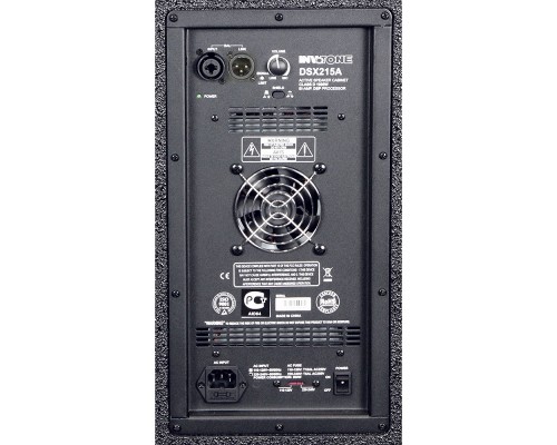 INVOTONE DSX215A - активная, двухполосная акустическая система, 1000Bт, класс D, 45Гц-20кГц, 133 дБ