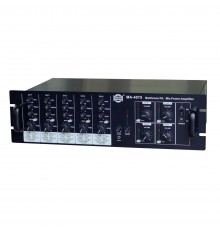 SHOW MA-4075 - трансляционный усилитель мощности 4 канала по 40 Вт , 4 зоны, 50/700/100 В , 4-8 Oм