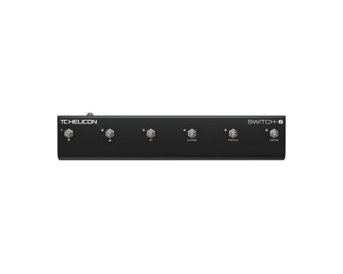 TC HELICON SWITCH-6 - Футсвитч с 6 переключателями для вокальных/гитарных процессоров TC HELICON