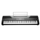 KURZWEIL KA70 LB - цифр. пианино, 88 полувзвешанных клавиш, полифония 128, цвет чёрный