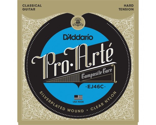 D'ADDARIO EJ46C - струны для классической гитары, Composite Hard