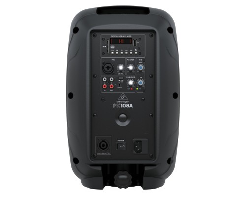 BEHRINGER PK108A - активная акустическая система, 2-х полосная, 240 Вт, 20 Гц-20 кГц, SPL 90 дБ, MP3