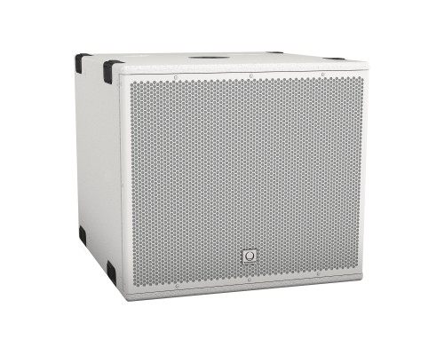 TURBOSOUND NuQ115B-AN-WH - активный сабвуфер прямого излучения, 15', усилитель 3000Вт с DSP KLARK TE