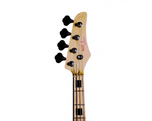 REDHILL JB400 NA - бас-гитара 4-стр., J+J, 864 мм, корпус ясень, гриф клен, цвет натуральный
