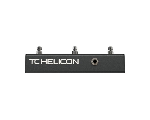 TC HELICON SWITCH-3 - Футсвитч с 3 переключателями для вокальных/гитарных процессоров TC HELICON