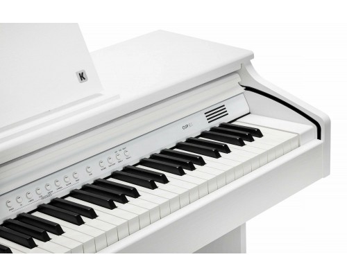 KURZWEIL CUP E1 WH - цифр. пианино (2 места), банкетка, 88 молот. клавиш, полиф. 128, цвет белый