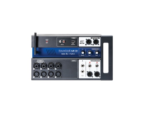 SOUNDCRAFT Ui-12 - рэковый микшер, 4 comboXLR входы mic/line, 4 XLR входы mic