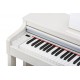 KURZWEIL M120 WH - цифр. пианино (2 места), банкетка, 88 молот. клавиш, полифония 256, цвет белый