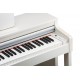 KURZWEIL M120 WH - цифр. пианино (2 места), банкетка, 88 молот. клавиш, полифония 256, цвет белый