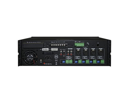 SHOW PA-1680TM - трансляц.система 680 Вт, 70/100 В, MP3, AMFM, 5 зон