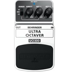 BEHRINGER UO300 - педаль эффектов (октавер) для гитар и бас-гитар, 3-х режимный